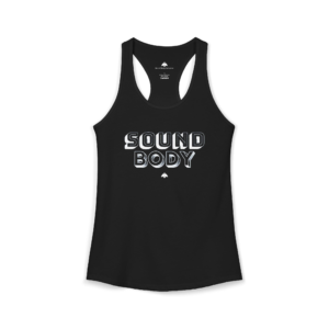 Sound Body: Fem Racerback Tank