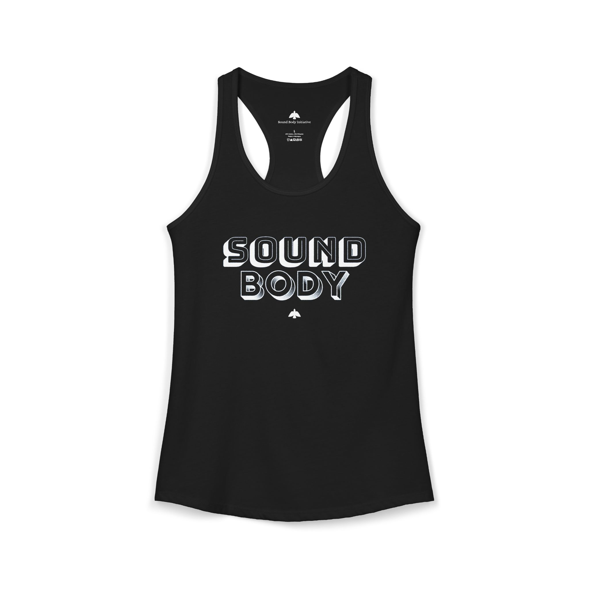 Sound Body: Fem Racerback Tank
