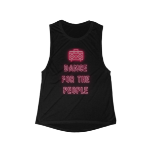 Dance For The People: Fem Flowy Scoop Muscle Tank